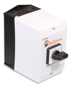 Switch 1-2-3-4-5/2-pole        with housing cpl